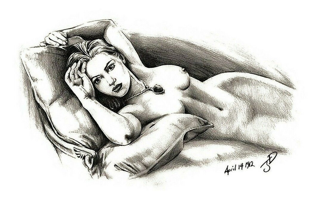 Nude Pencil Drawings