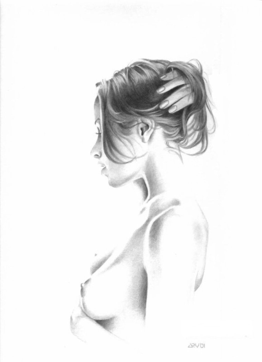 Nude Pencil Drawings
