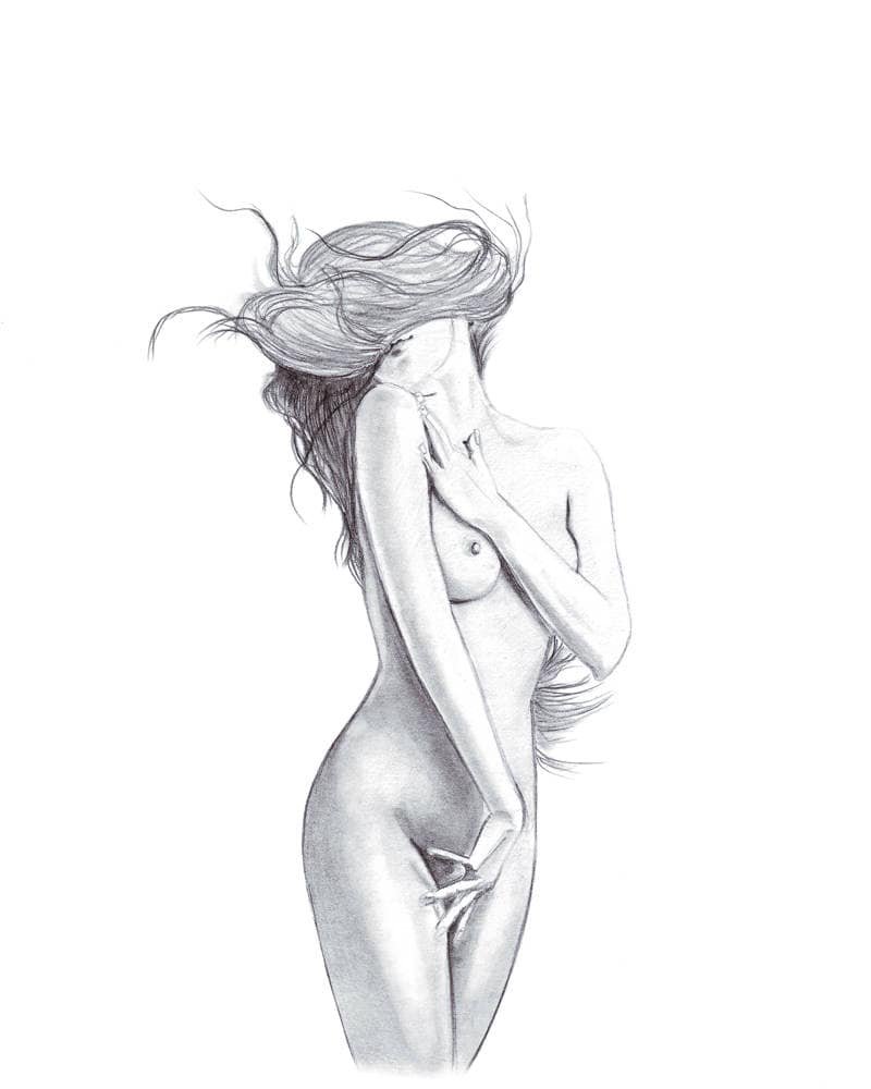 Nude Pencil Drawings