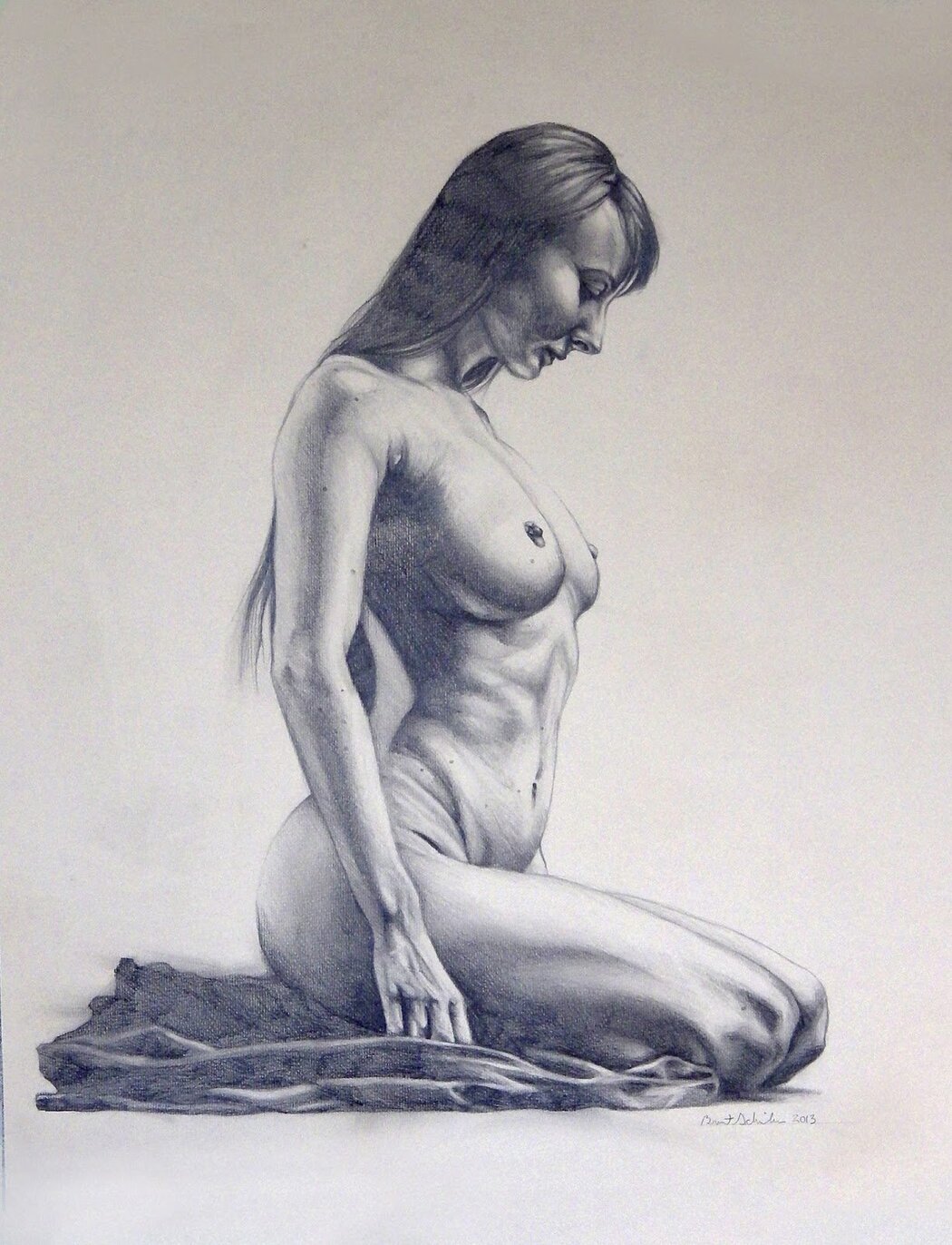 Nude Pencil Drawings