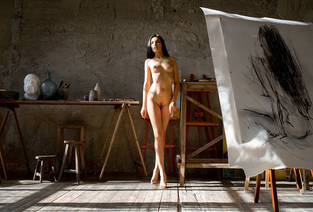 Nude Woman Stand