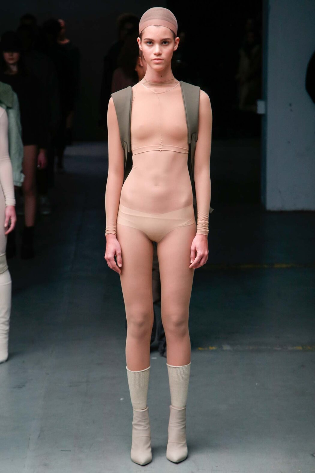 Nude Girls Fashion Show