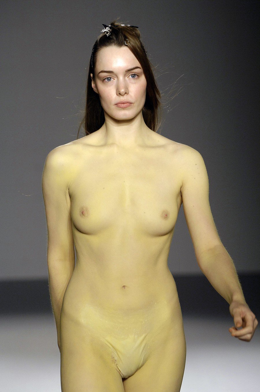 Nude Girls Fashion Show