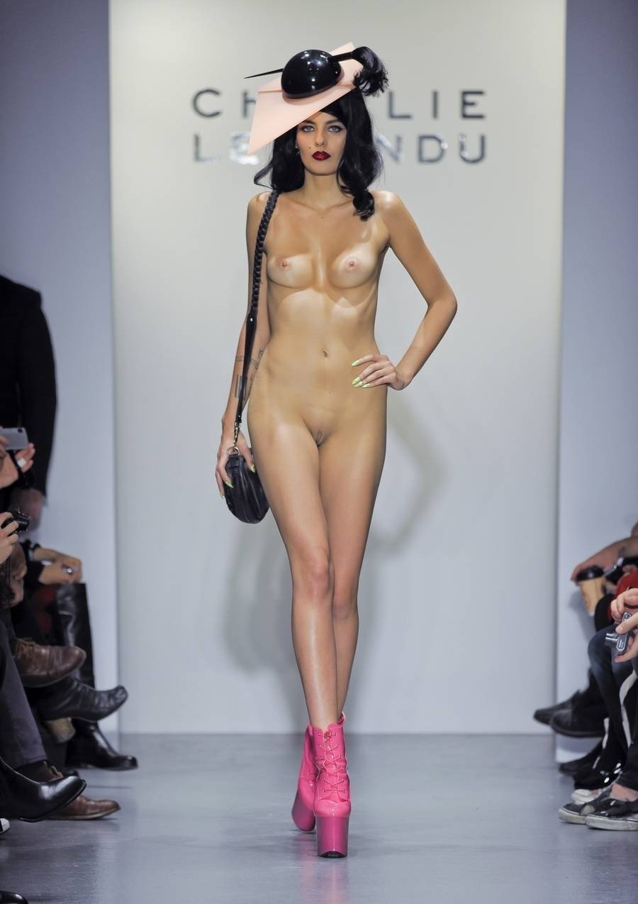 Nude Girls Fashion Show