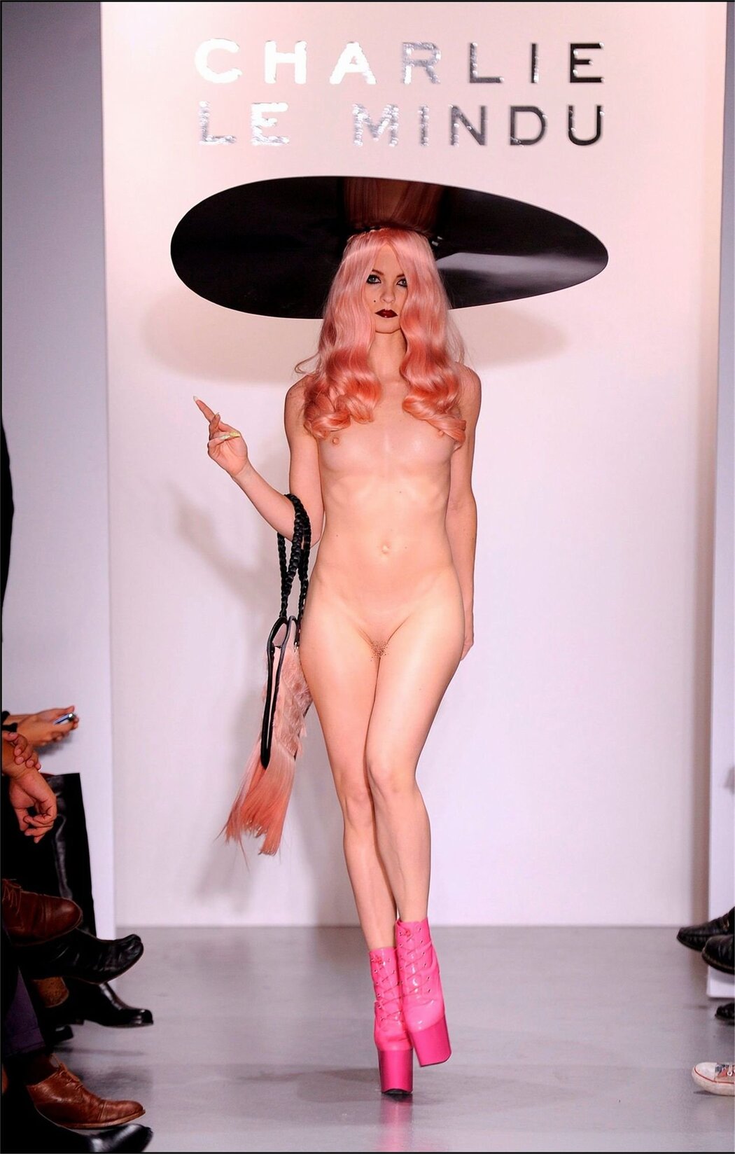 Nude Girls Fashion Show
