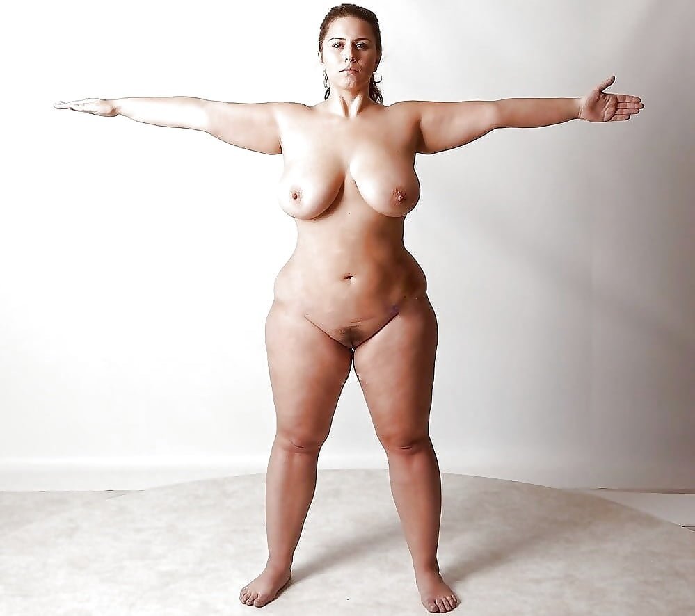 Plus Size Nude Moms
