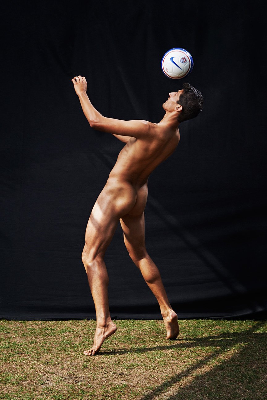 Nude Male Volley Ball