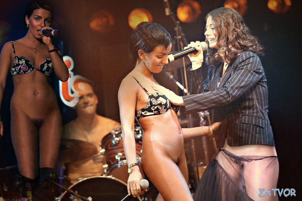 Singers Nude On Stage