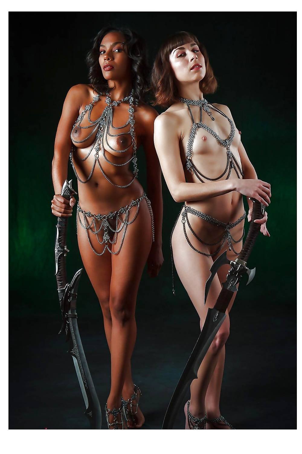 Amazon Warrior Nude
