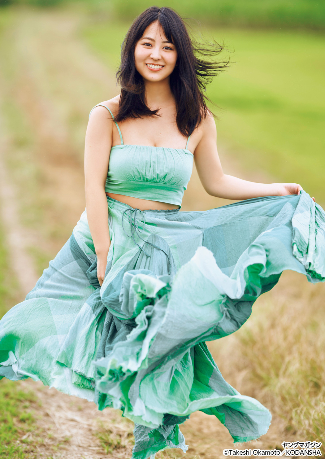 Rurika Fukui 福井梨莉華, Young Magazine 2025 No.18 (ヤングマガジン 2025年18号)