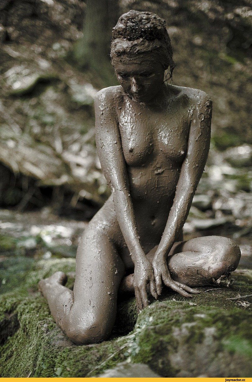 Nude In Mud