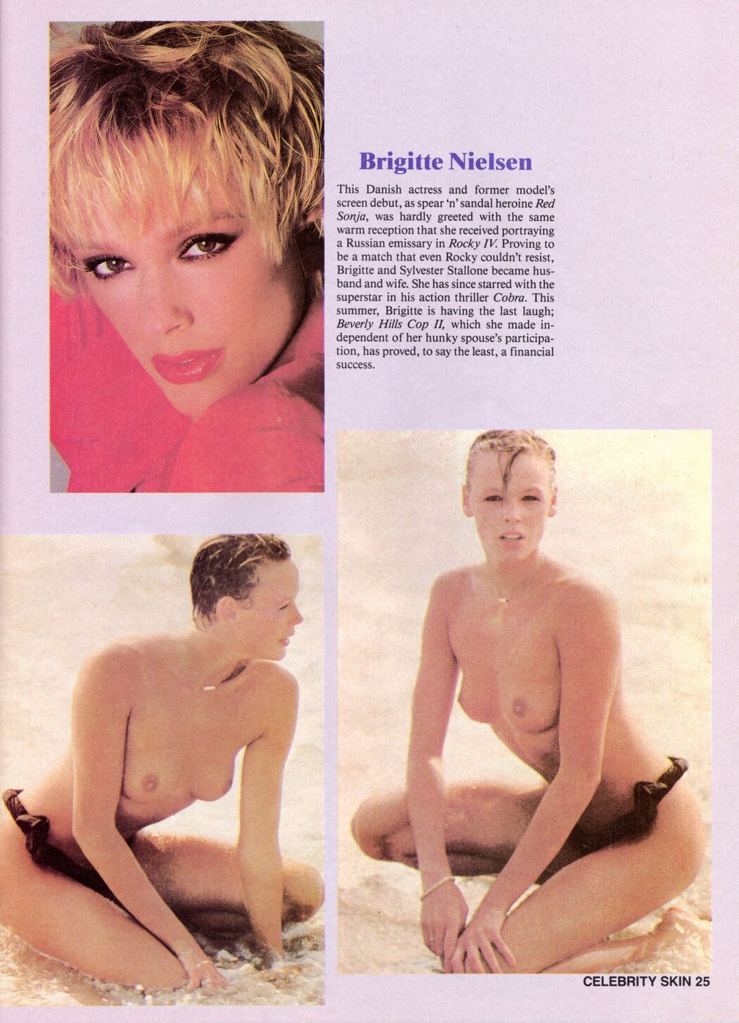 Brigitte Nielsen Nude