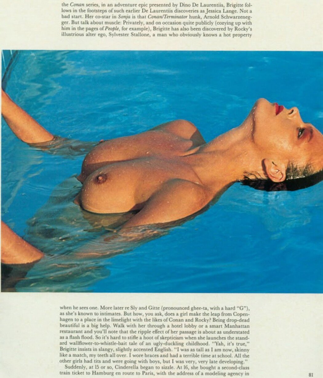 Brigitte Nielsen Nude