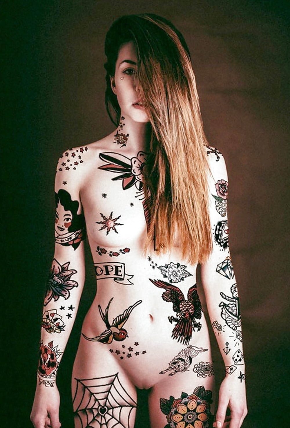 Nude Tattoo Models