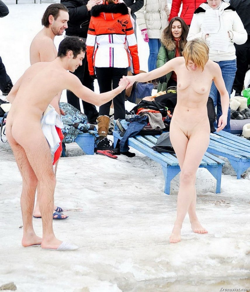 Winter Swim Nude