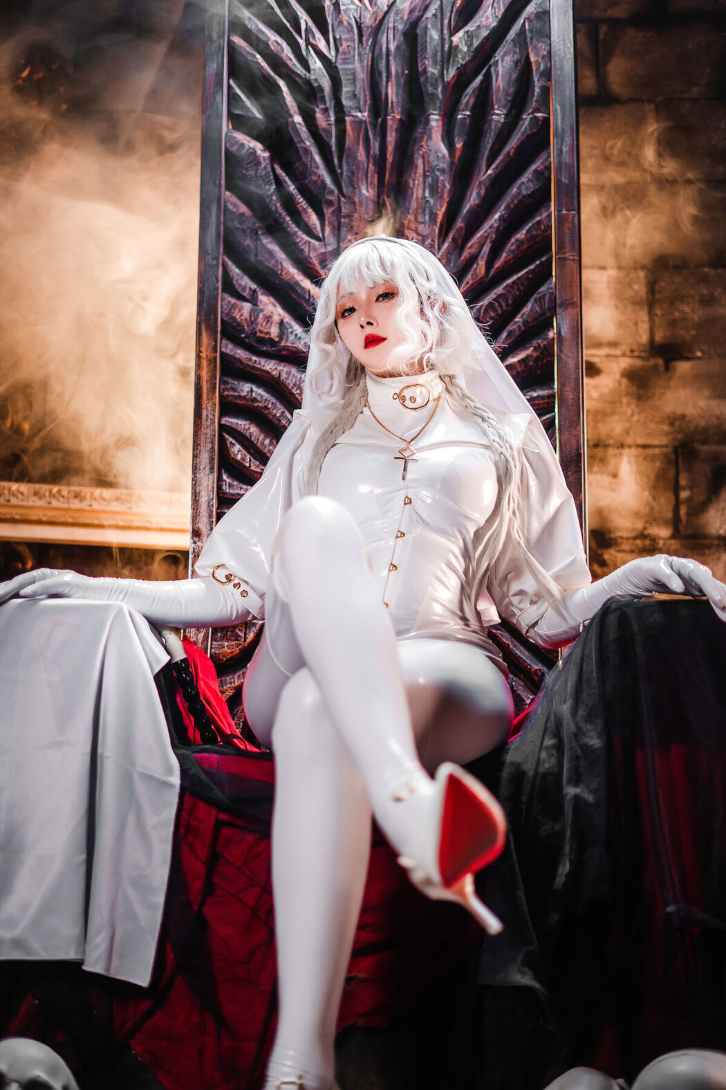 Coser@Natsuko夏夏子 &#8211; 白修女