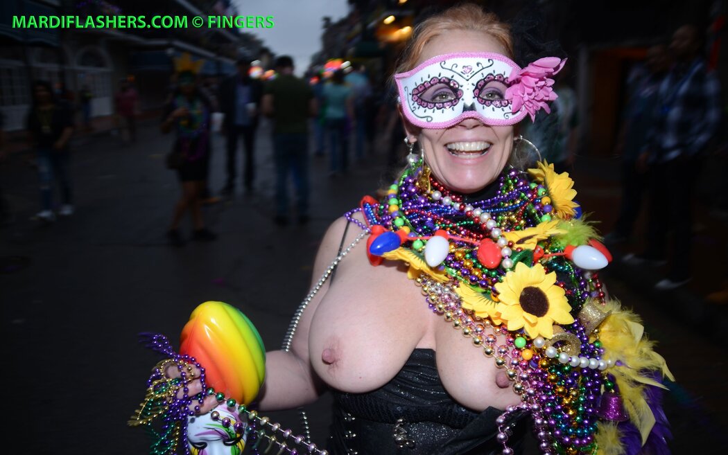 Mardi Gras Nude