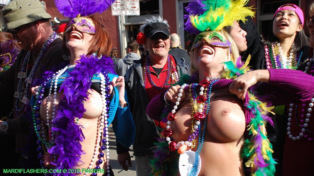 Mardi Gras Nude