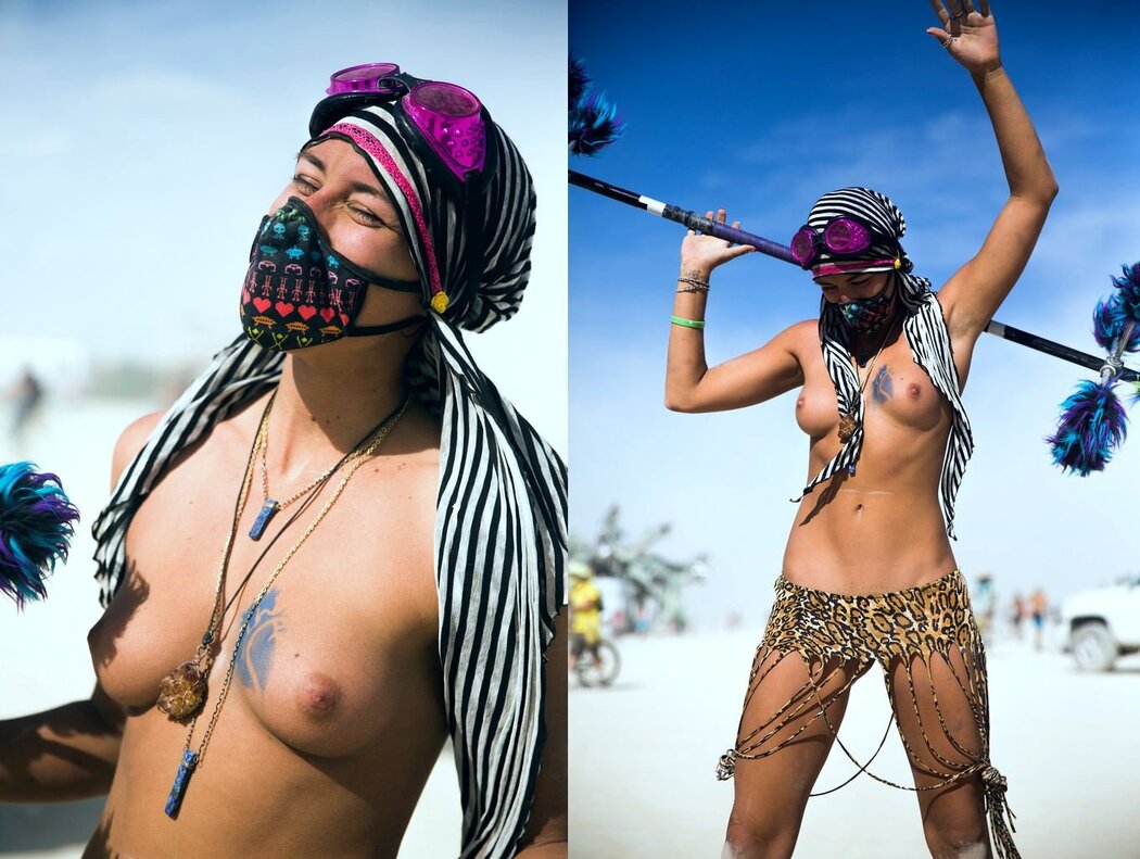 Burning Man Nude Girls