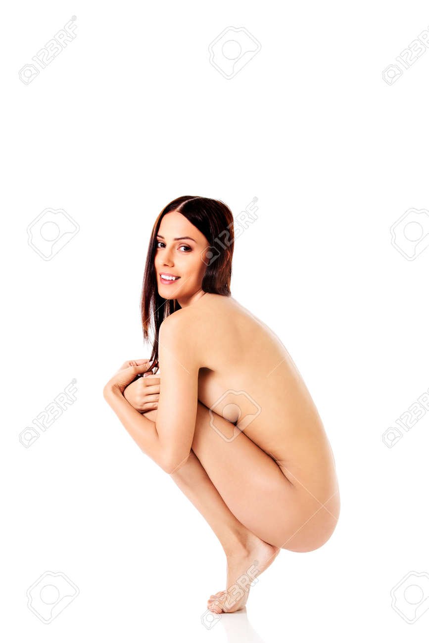 Squat Nude Girl