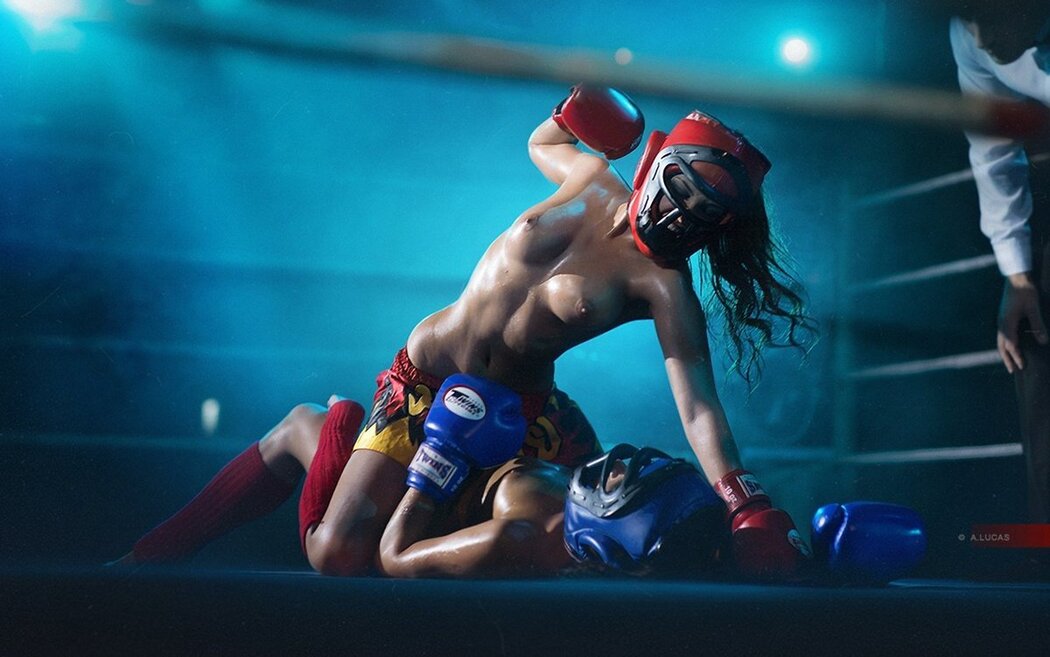 Topless Boxing