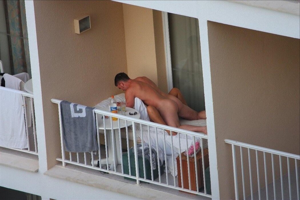 Balcony Cunny Porn