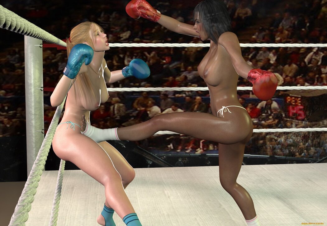 Nude Female Boxing