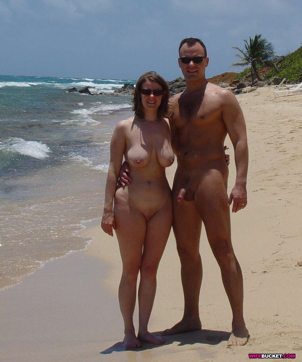 Beach Nude Couple