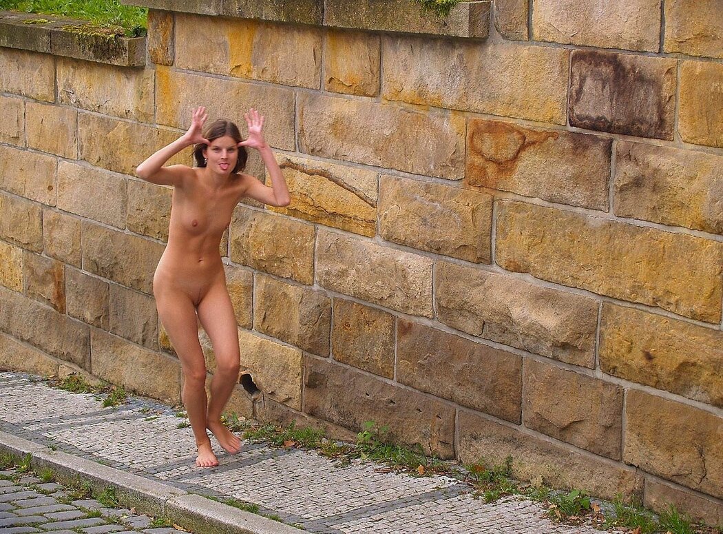 Embarrassed Nude Women