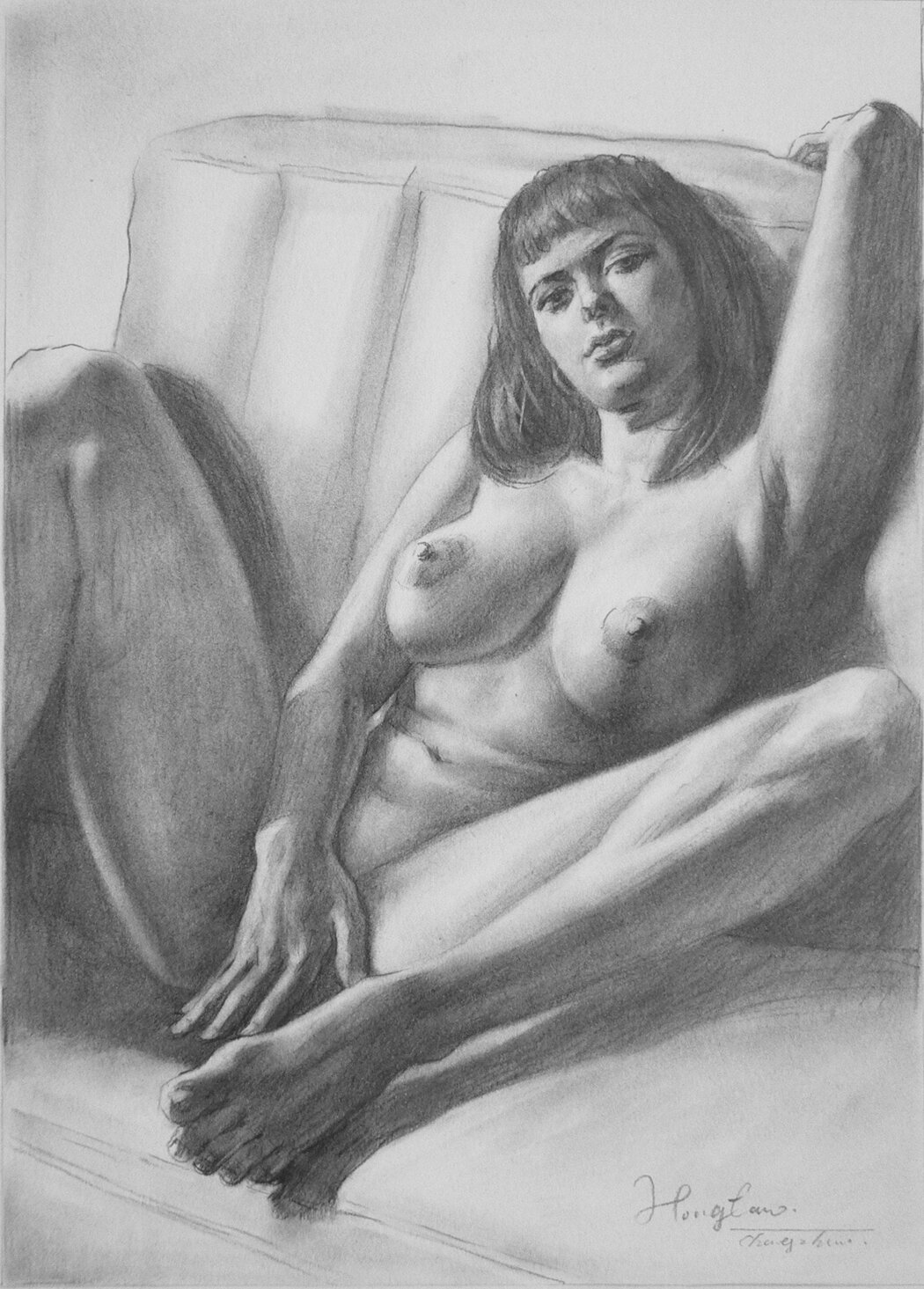 DRAW NAKED Woman