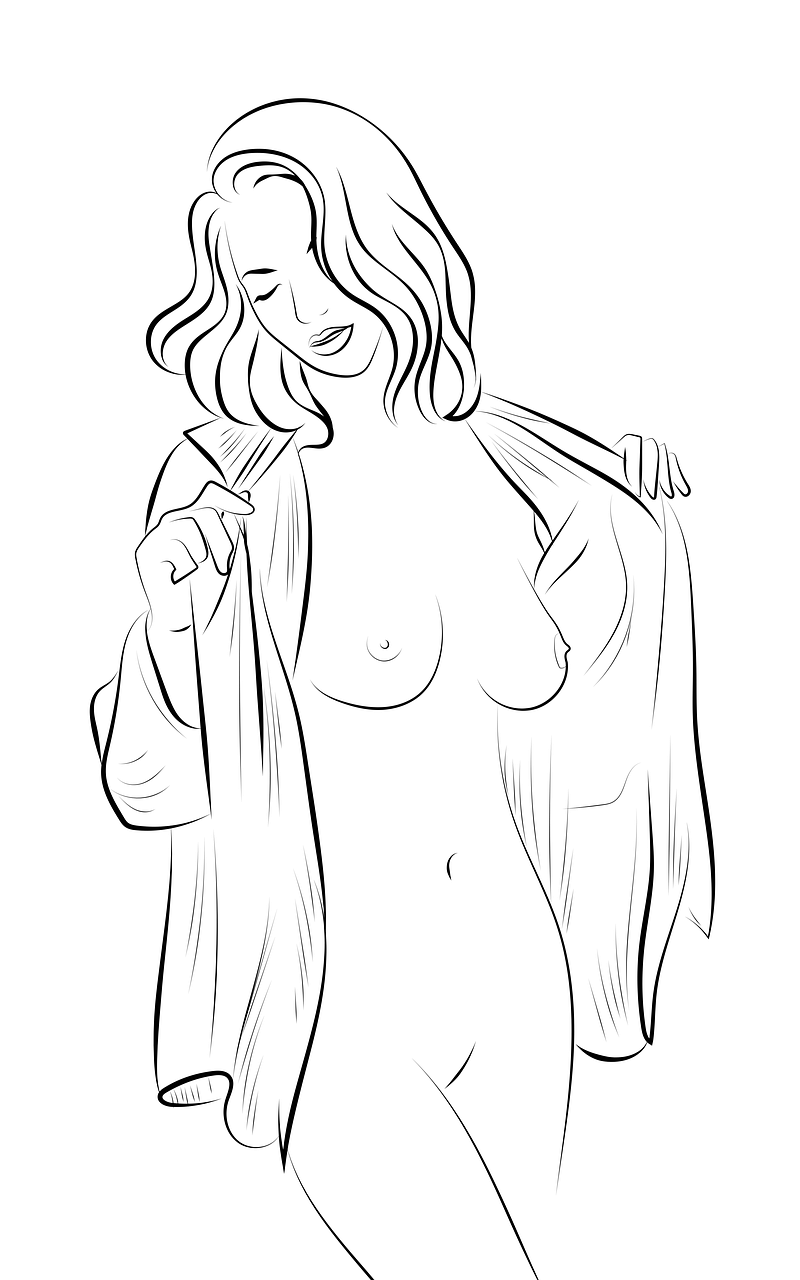 DRAW NAKED Woman
