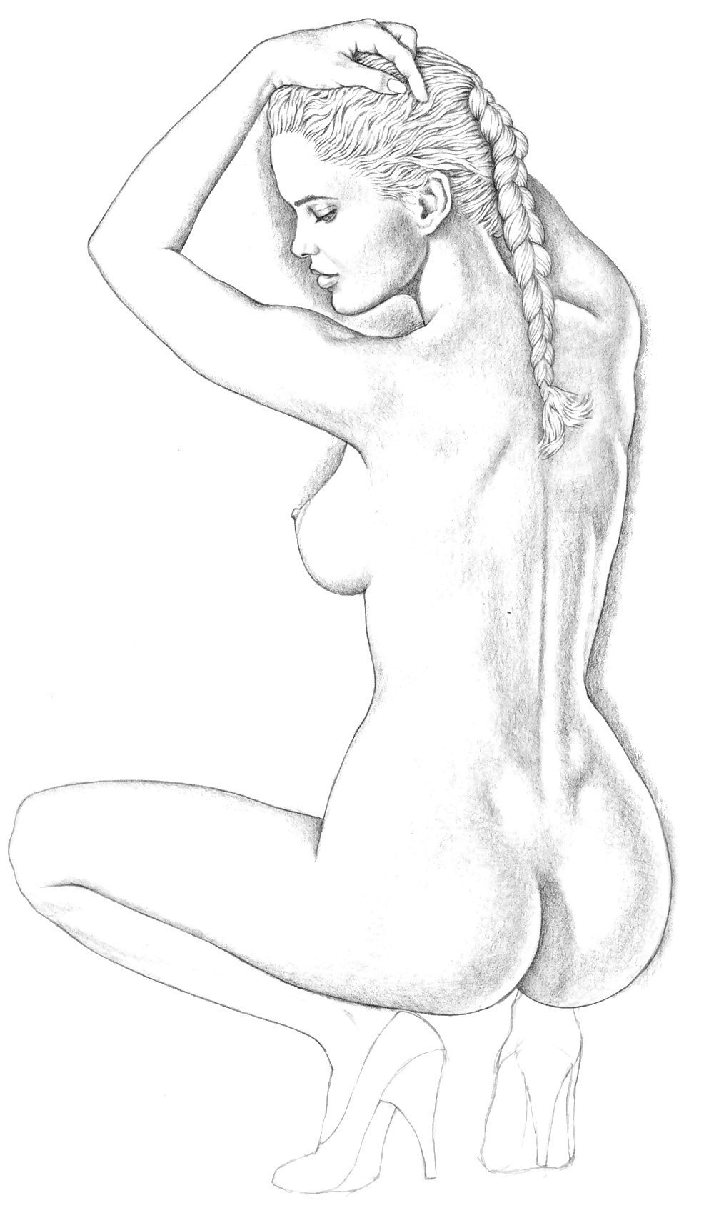 DRAW NAKED Woman