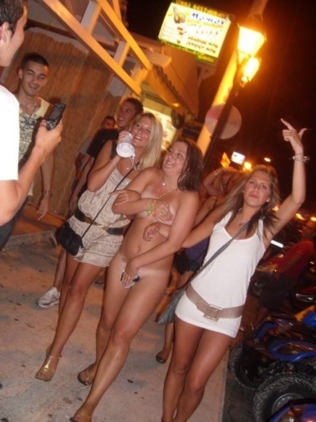 Embarrassed Naked Girl