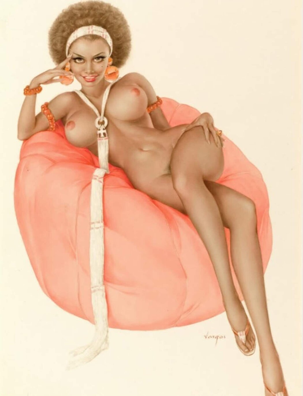 Naked Pin Up