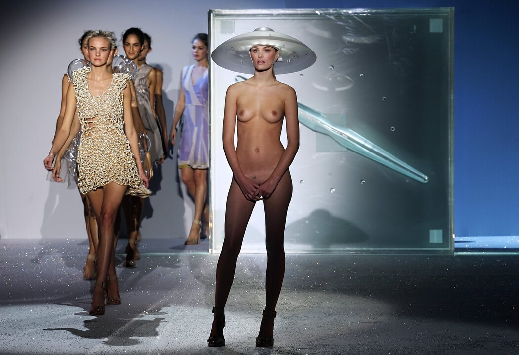 Naked Models Fashion Show