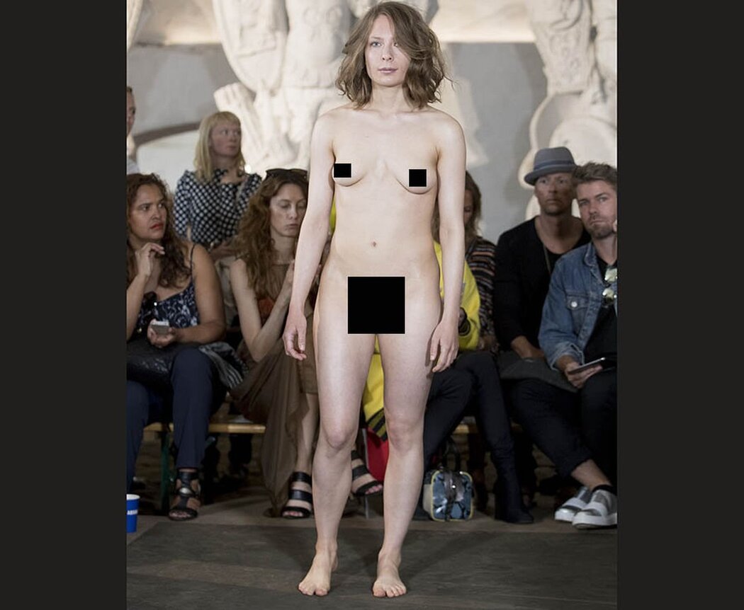 Naked Models Fashion Show