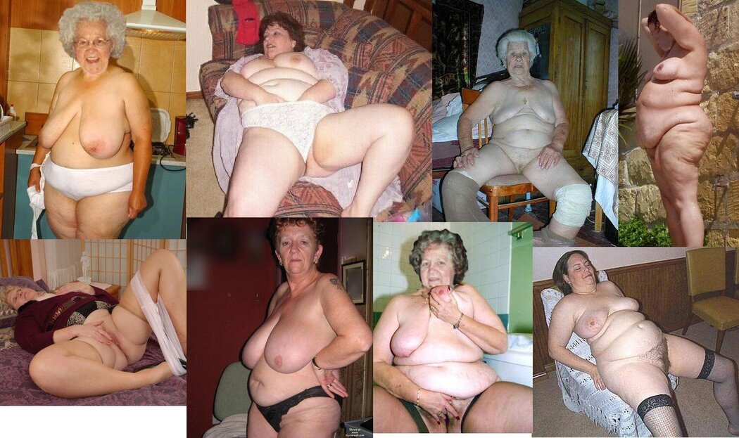 BBW Granny Naked