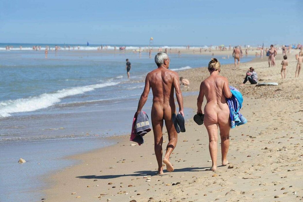 Naked People In The Beach