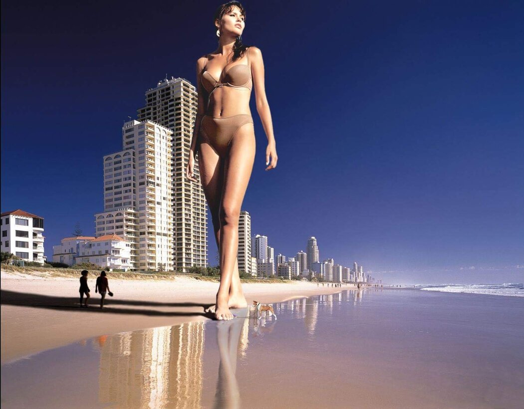 Giant Naked Woman