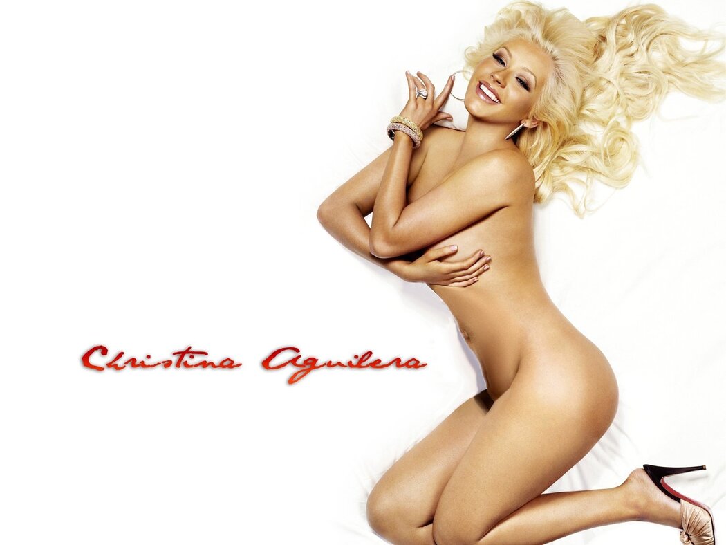 Christina Aguilera Naked