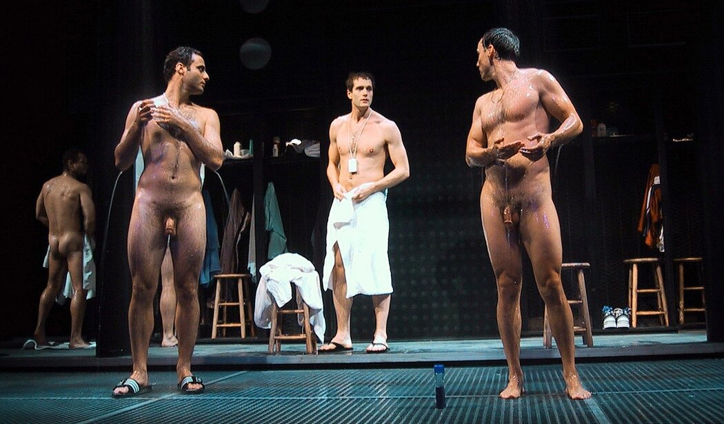Naked Actors On Stage