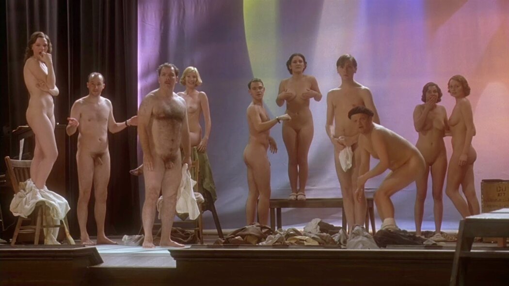 Naked Actors On Stage