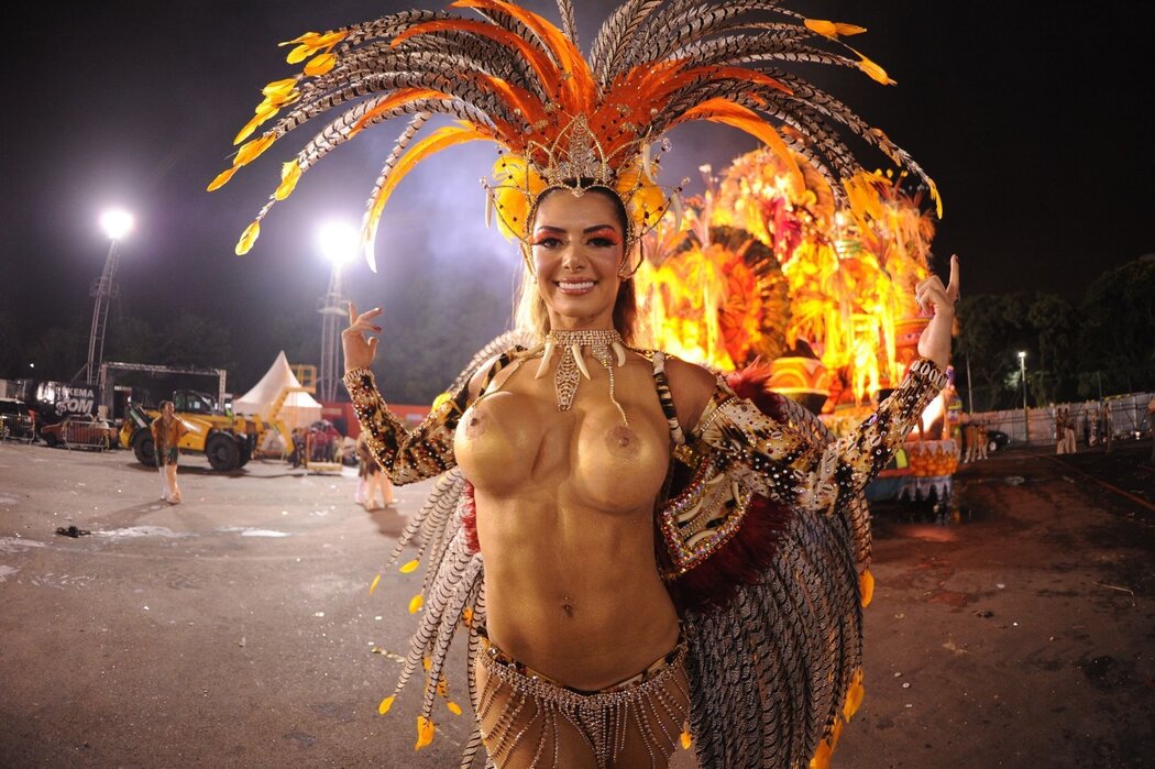 Brazilian Carnaval Nude