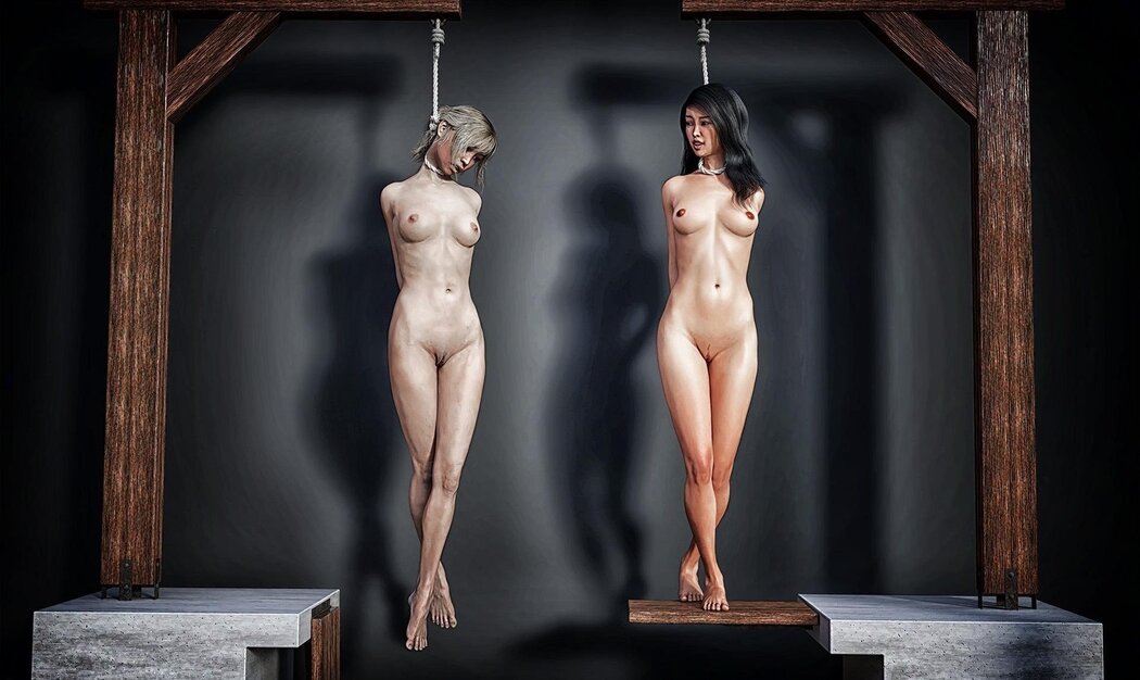 Nude Female Hanging