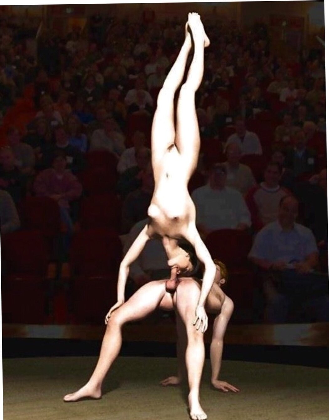 Naked Circus Girl
