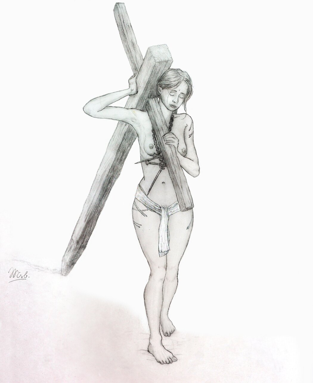 NAKED CRUCIFied GIRLS