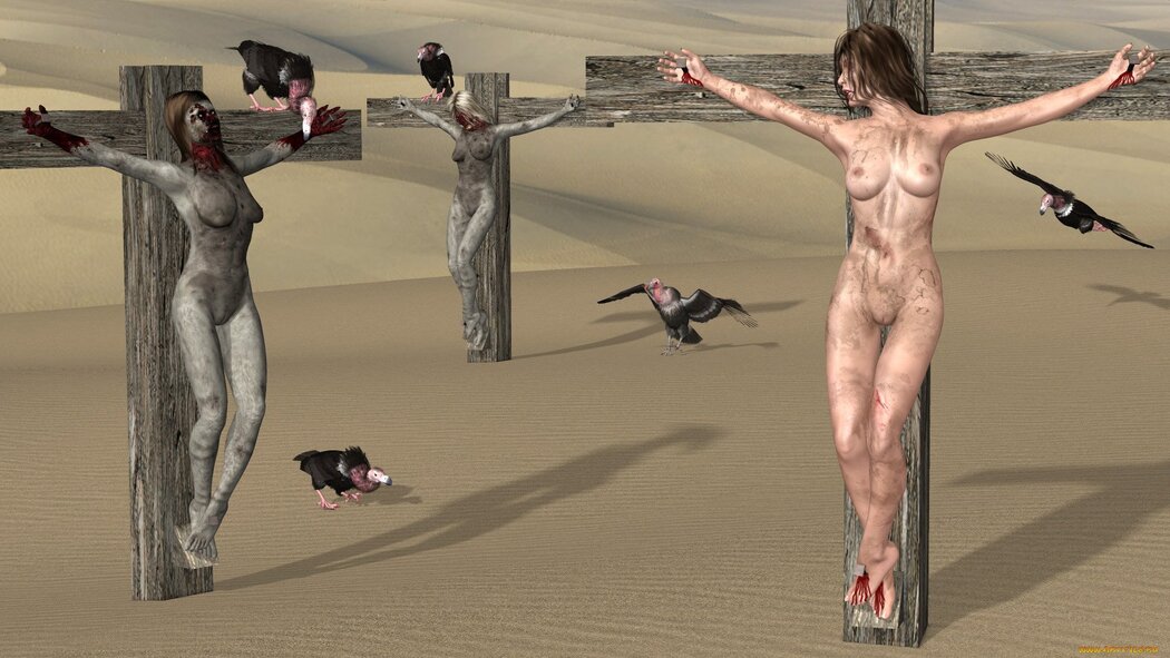 NAKED GILL CRUCIFied