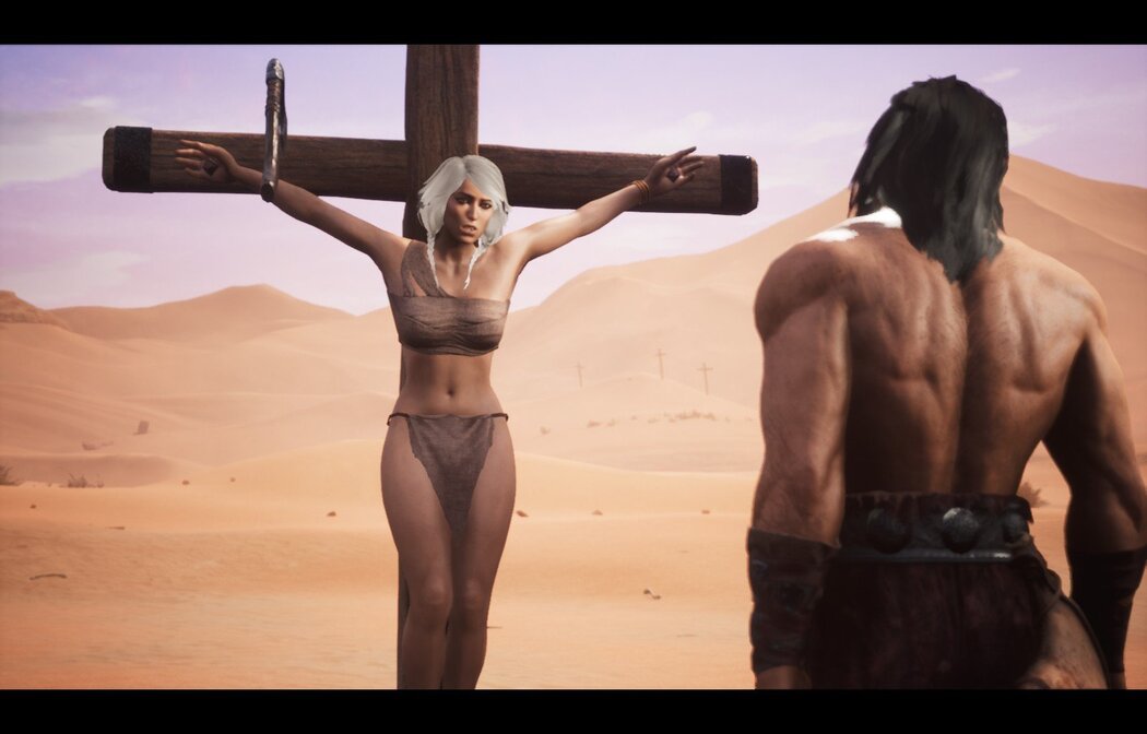 NAKED CRUCIFied GIRLS