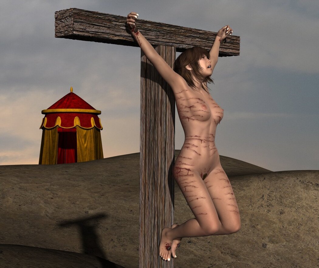 NAKED GILL CRUCIFied