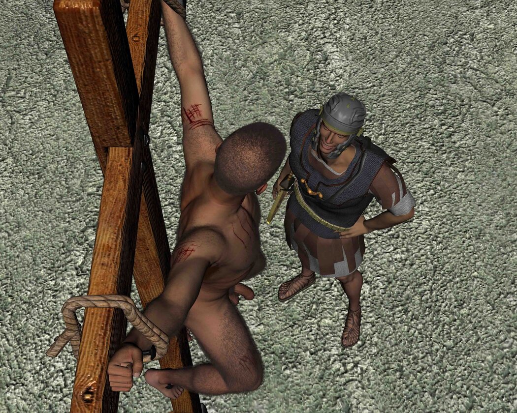 NAKED GILL CRUCIFied